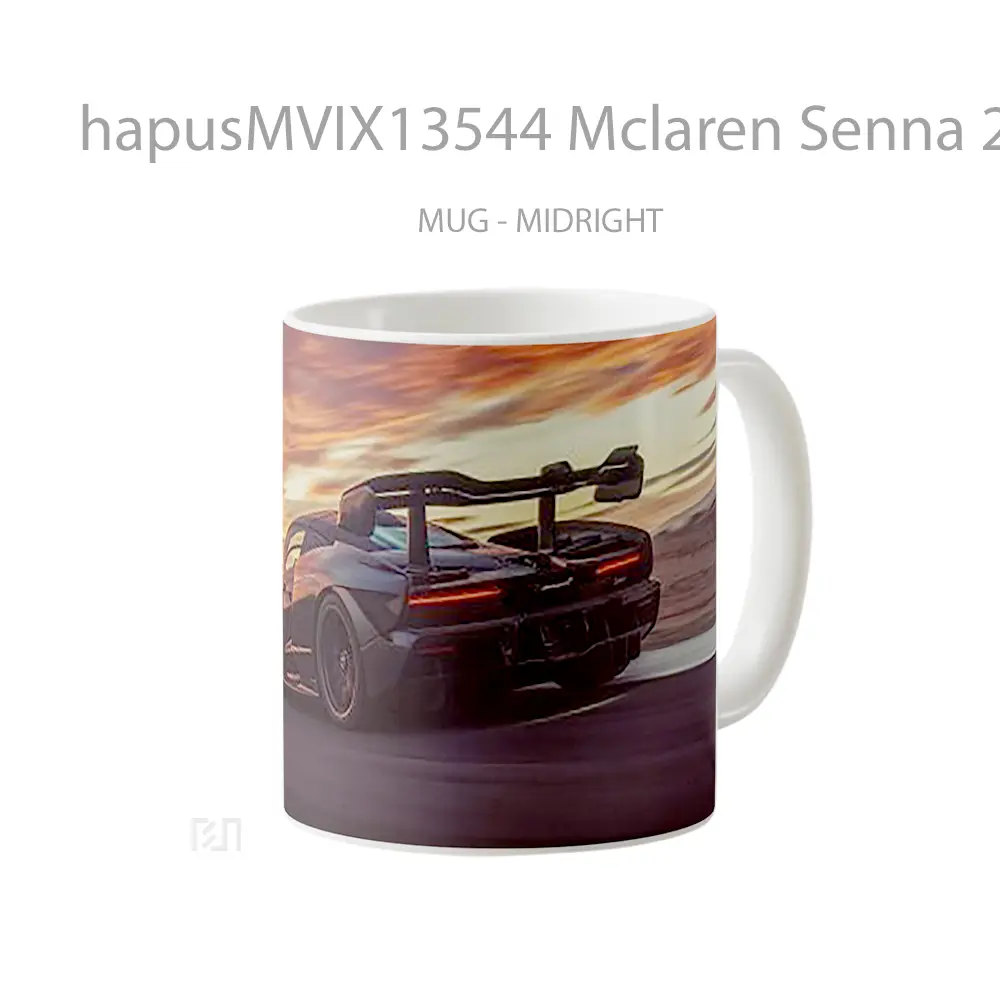 Mug Mclaren Senna 2022 Gelas Keramik Unik - All-side / Desain