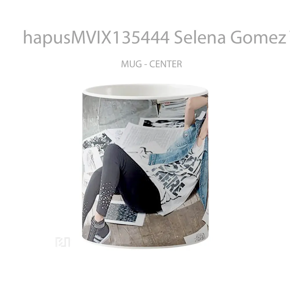 Mug Selena Gomez V4 Gelas Selebriti