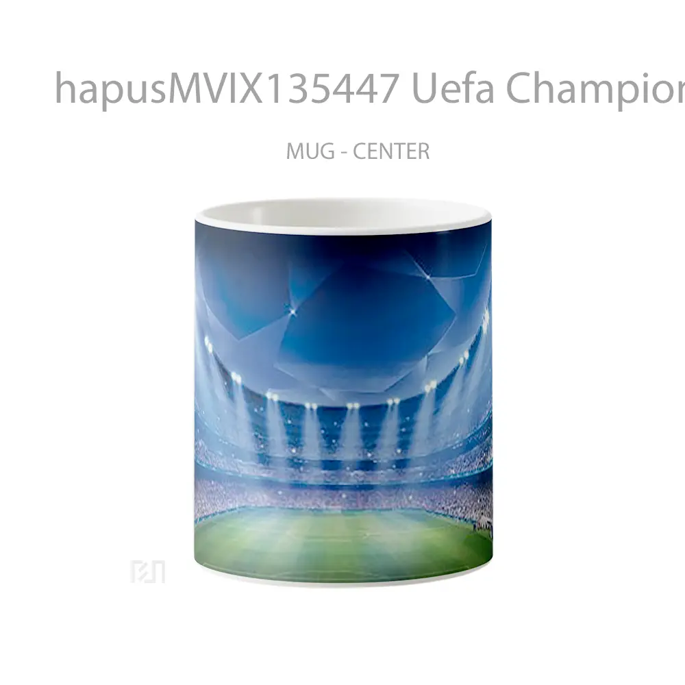 Mug Uefa Champions League Stadium Gelas Keramik Unik