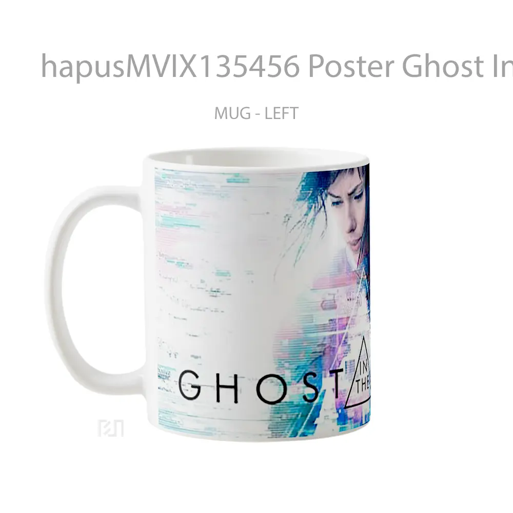 Mug Poster Ghost In The Shell Watchman Of The Future Gelas Keramik Unik - All-side / Desain