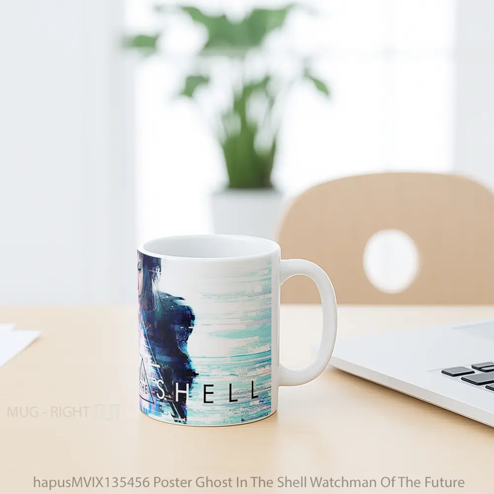 Mug Poster Ghost In The Shell Watchman Of The Future Gelas Keramik Unik - All-side / Desain