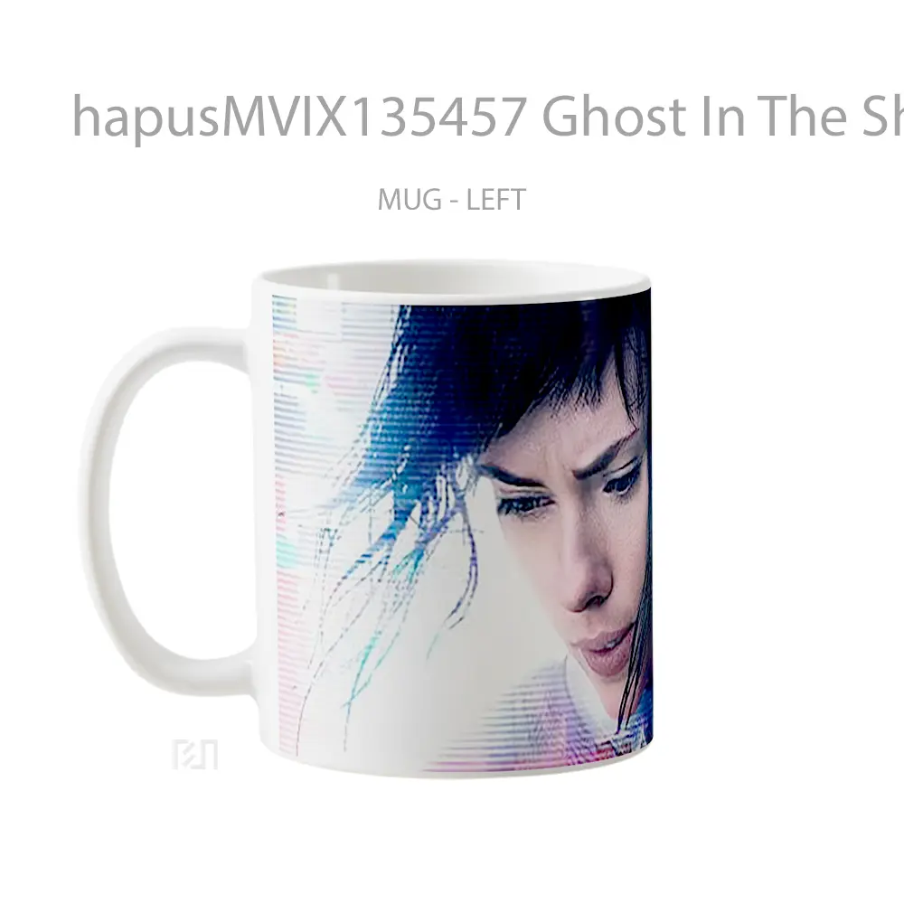 Mug Ghost In The Shell Watchman Of The Future V1 Gelas Keramik Unik - All-side / Desain