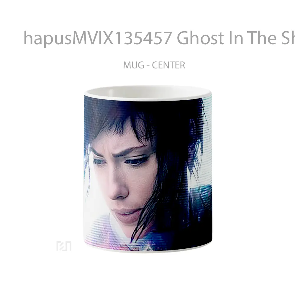 Mug Ghost In The Shell Watchman Of The Future V1 Gelas Keramik Unik