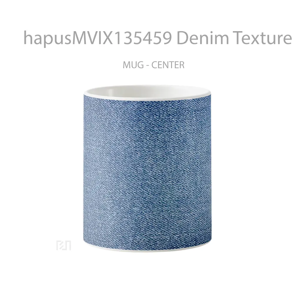 Mug Denim Texture V1 Gelas Keramik Unik