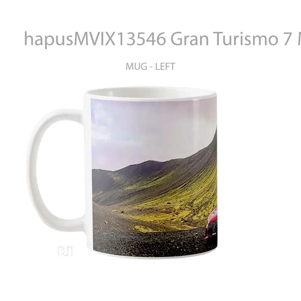 Mug Gran Turismo 7 Mercedes Amg Gt Cangkir Mobil - All-side / Desain