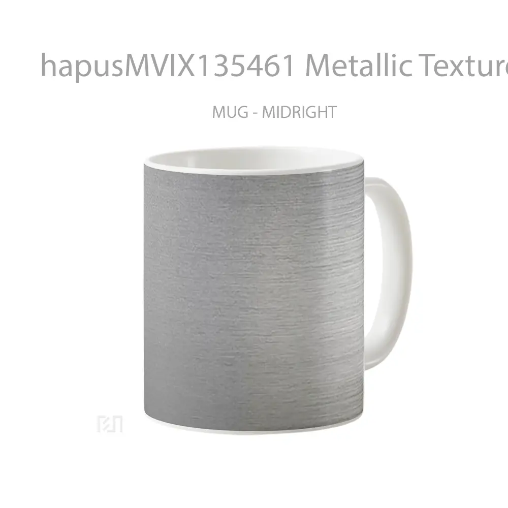 Mug Metallic Texture V1 Gelas Keramik Unik - All-side / Desain