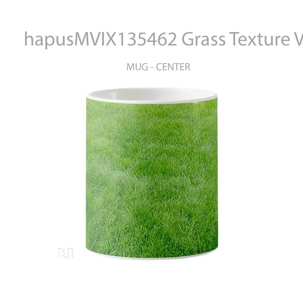 Mug Grass Texture V1 Gelas Keramik Unik