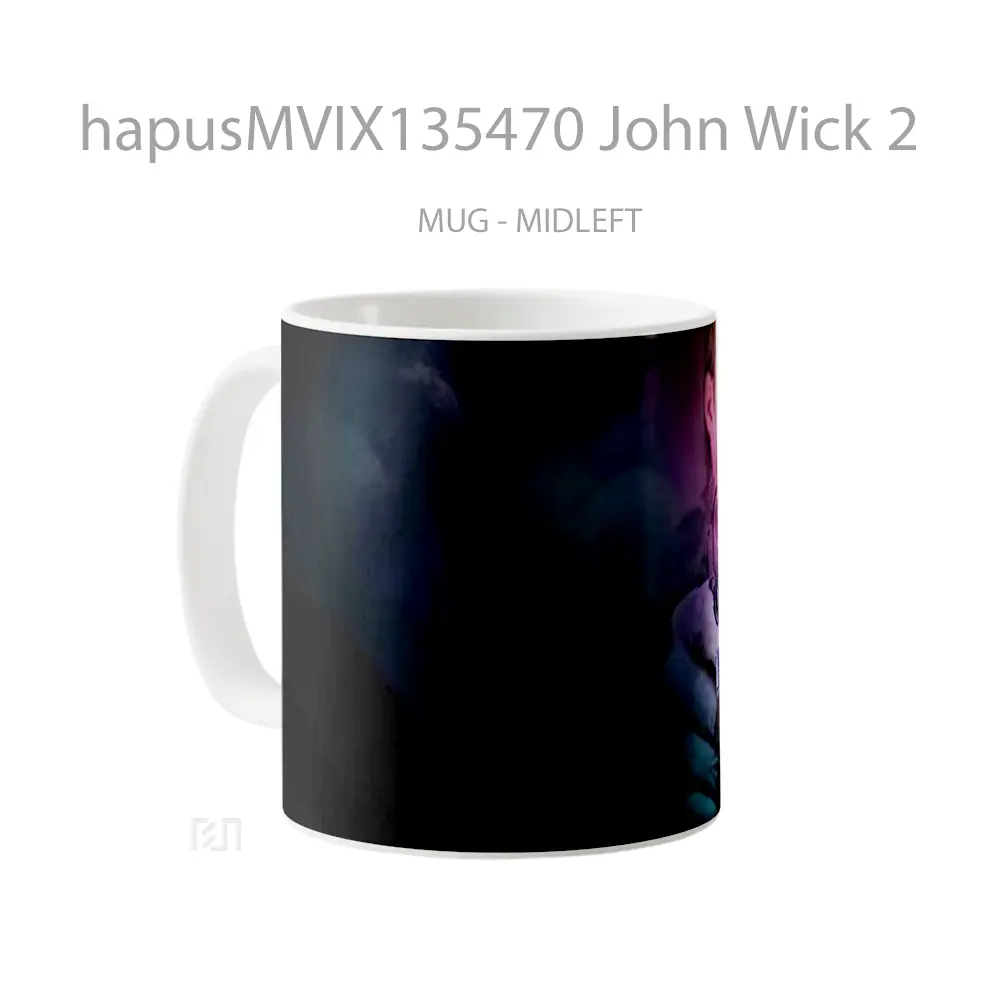 Mug John Wick 2 Gelas Keramik Unik - All-side / Desain