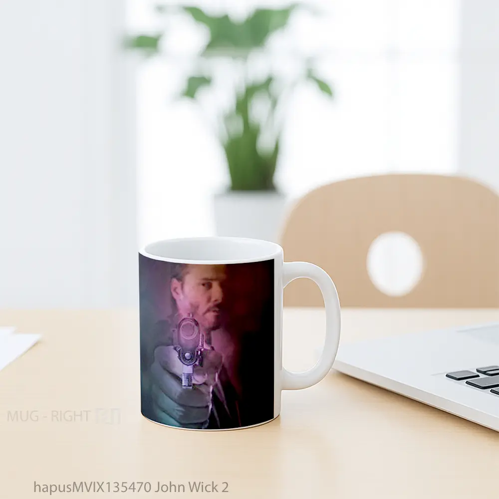 Mug John Wick 2 Gelas Keramik Unik - All-side / Desain