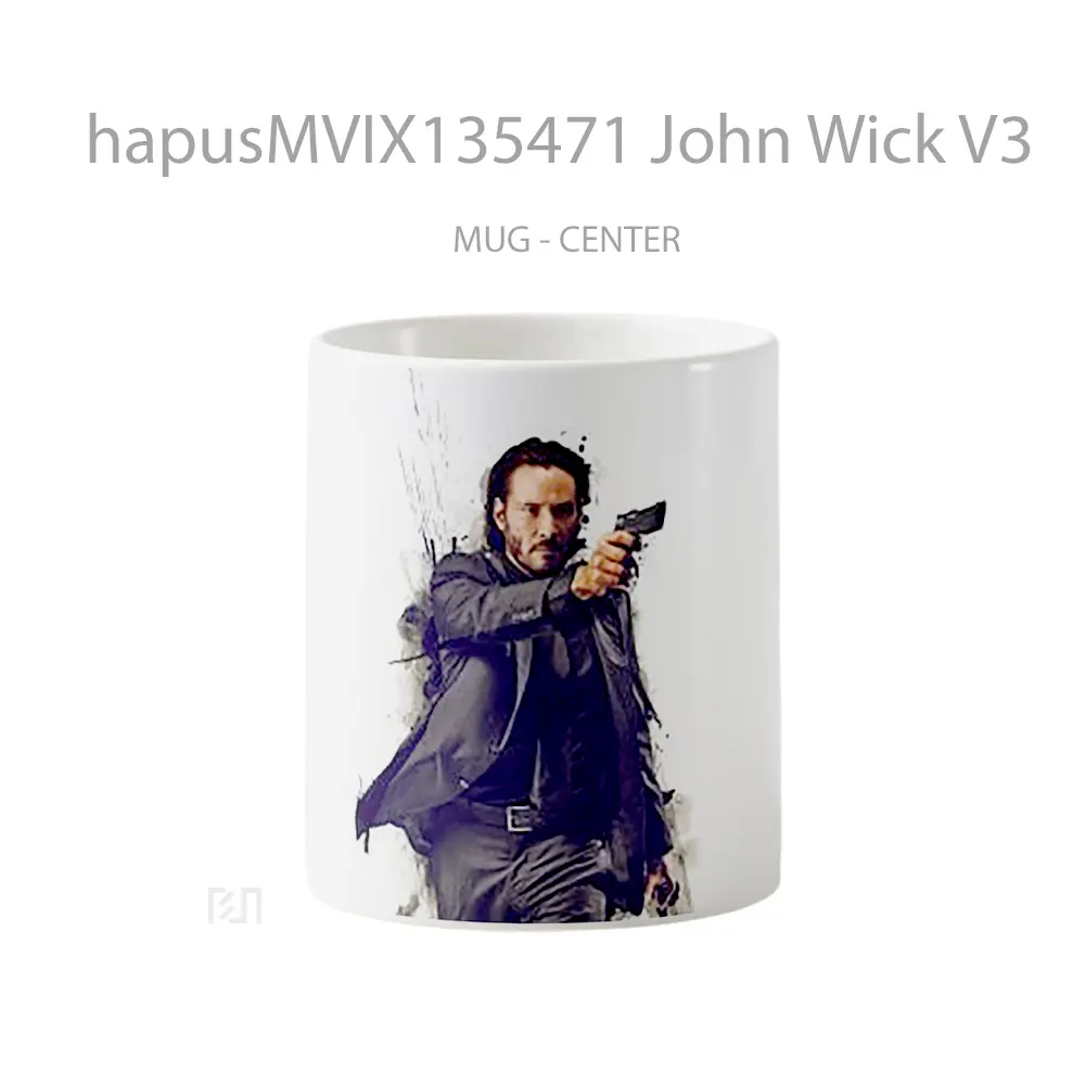 Mug John Wick V3 Gelas Keramik Unik
