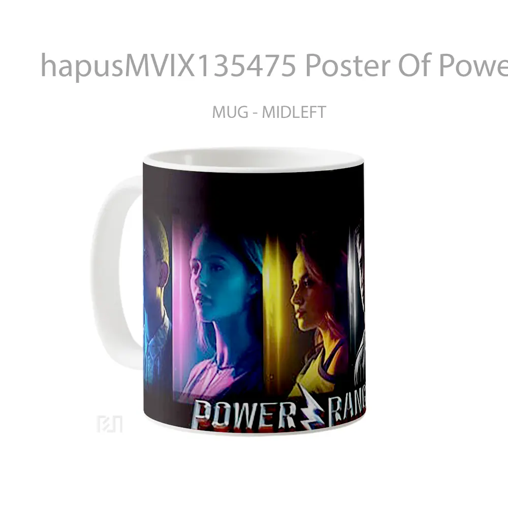 Mug Poster Of Power Rangers Gelas Keramik Unik - All-side / Desain