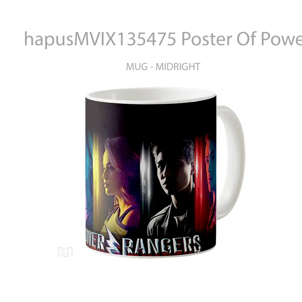 Mug Poster Of Power Rangers Gelas Keramik Unik - All-side / Desain