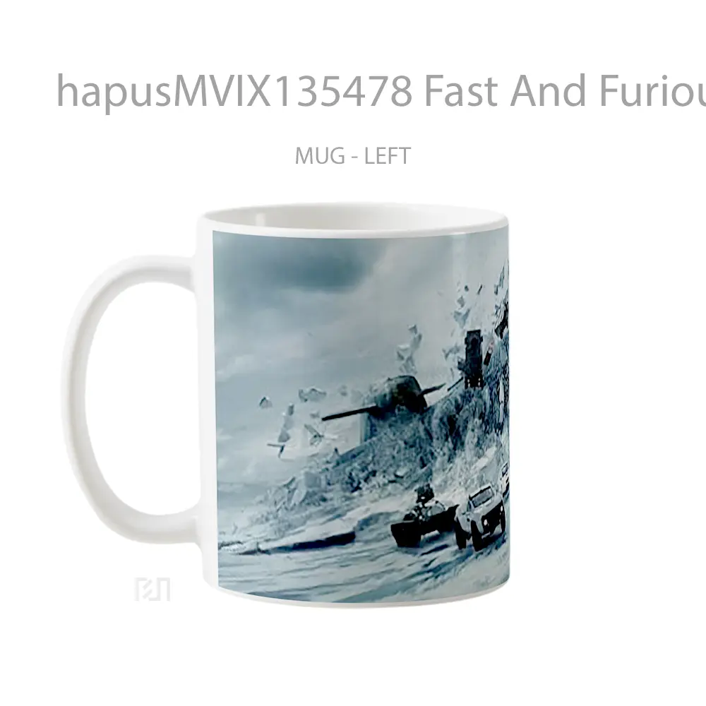Mug Fast And Furious 8 V1 Gelas Keramik Unik - All-side / Desain