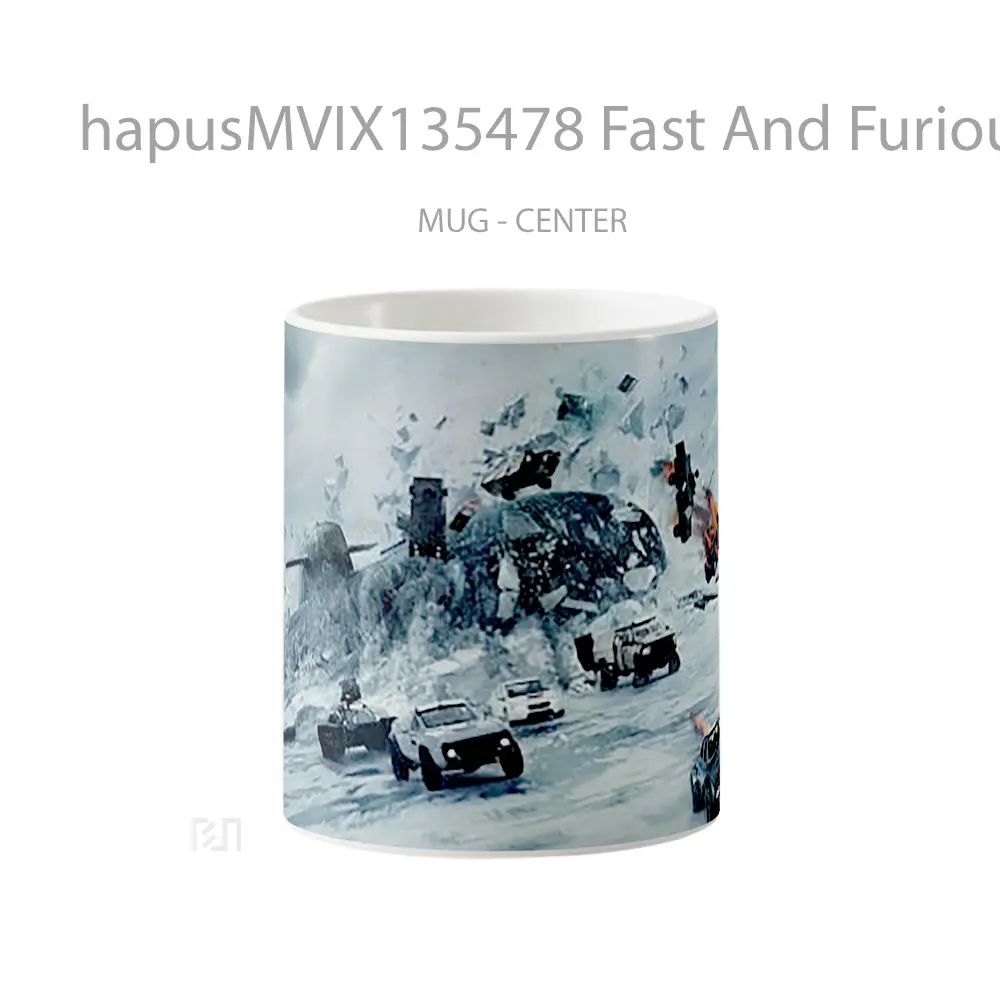 Mug Fast And Furious 8 V1 Gelas Keramik Unik