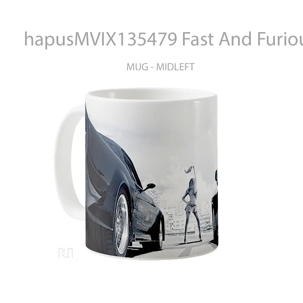 Mug Fast And Furious 8 V2 Gelas Keramik Unik - All-side / Desain