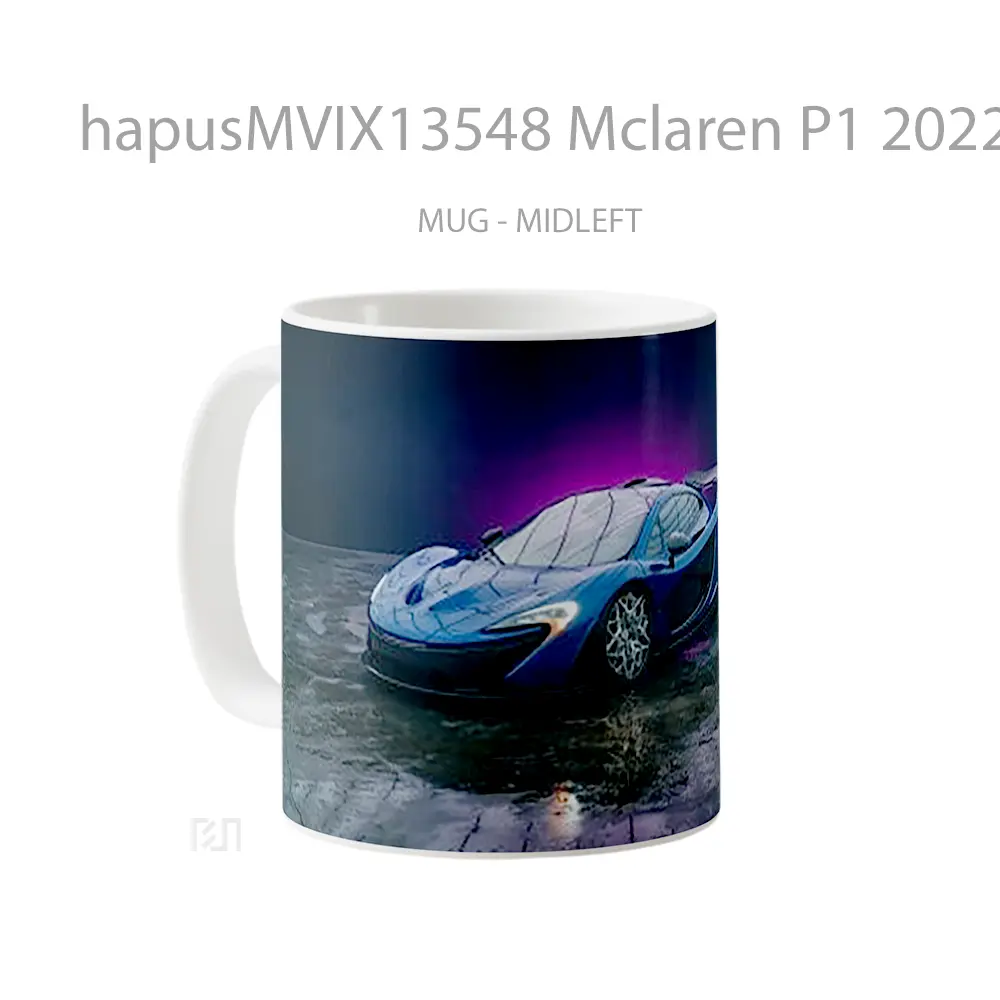 Mug Mclaren P1 2022 Gelas Keramik Unik - All-side / Desain