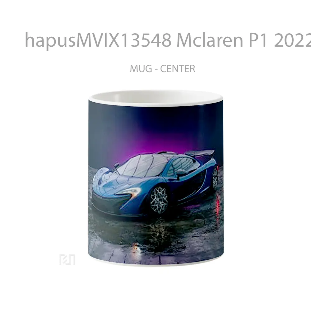 Mug Mclaren P1 2022 Gelas Keramik Unik