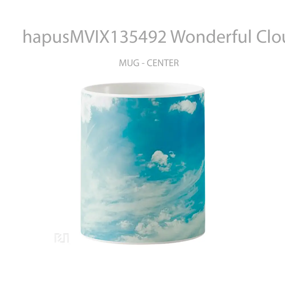 Mug Wonderful Clouds Gelas Pemandangan Alam