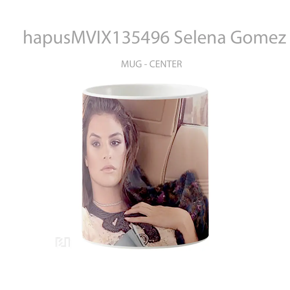 Mug Selena Gomez Coach Gelas Selebriti