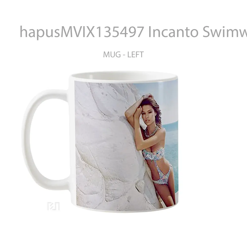 Mug Incanto Swimwear Gelas Keramik Unik - All-side / Desain