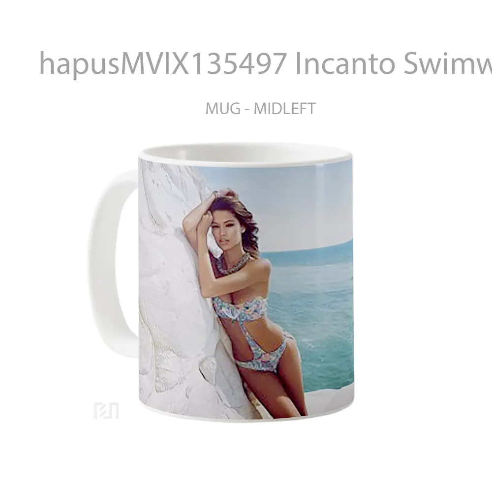 Mug Incanto Swimwear Gelas Keramik Unik - All-side / Desain