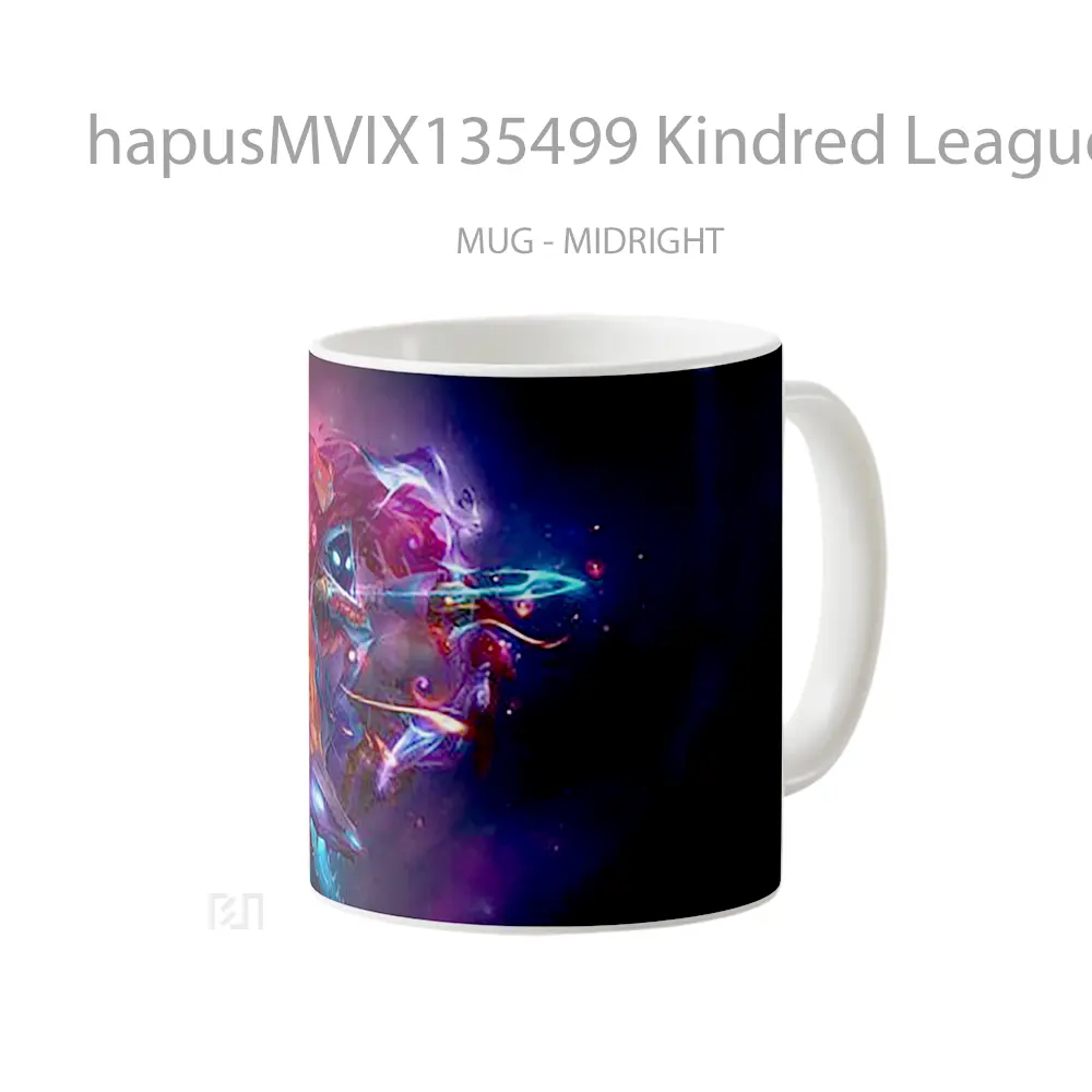 Mug Kindred League Of Legends V1 Cangkir Gamer - All-side / Desain