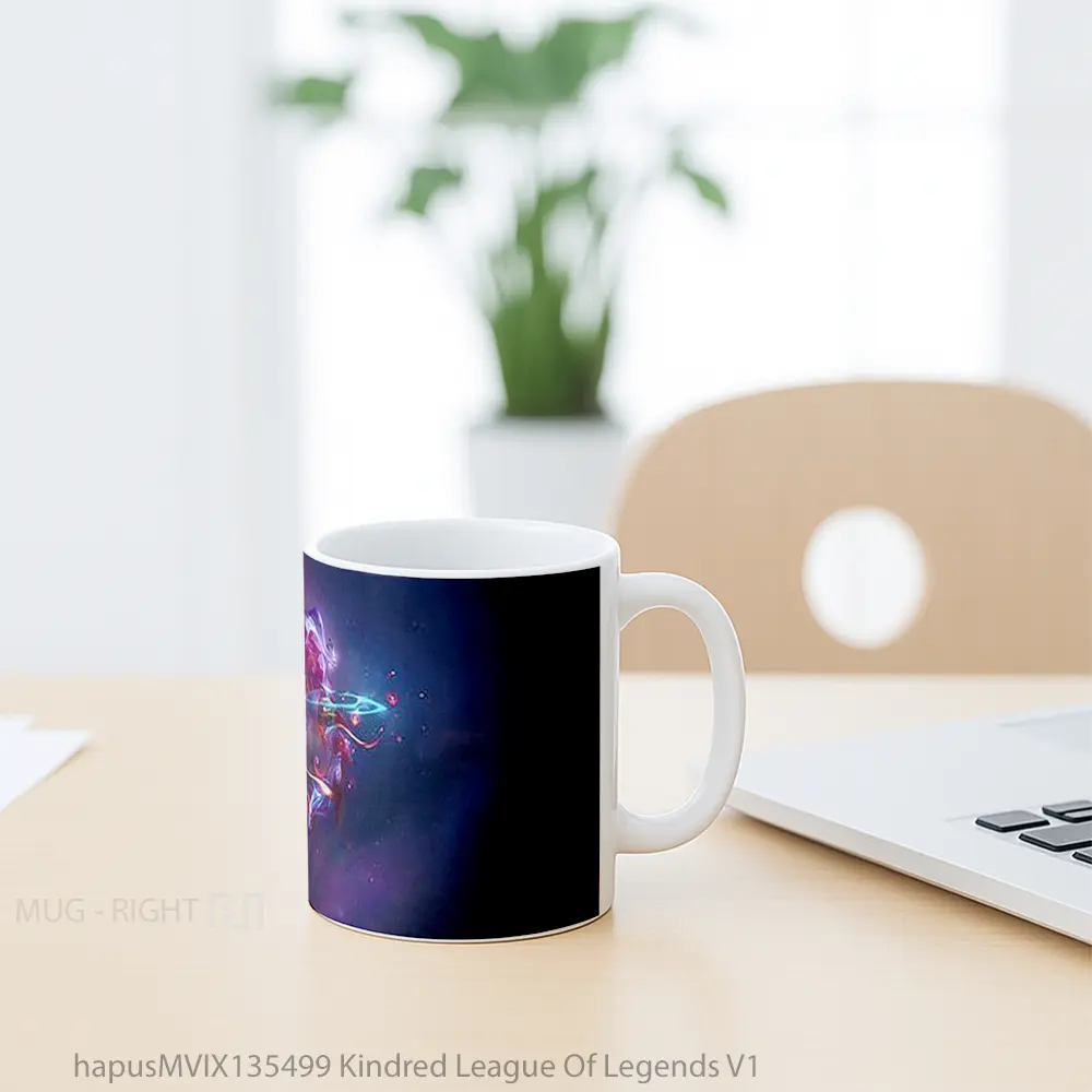 Mug Kindred League Of Legends V1 Cangkir Gamer - All-side / Desain