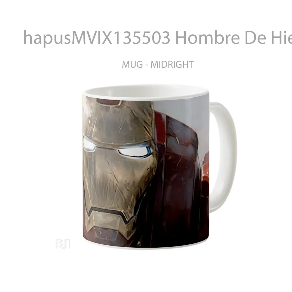 Mug Hombre De Hierro V2 Gelas Keramik Unik - All-side / Desain