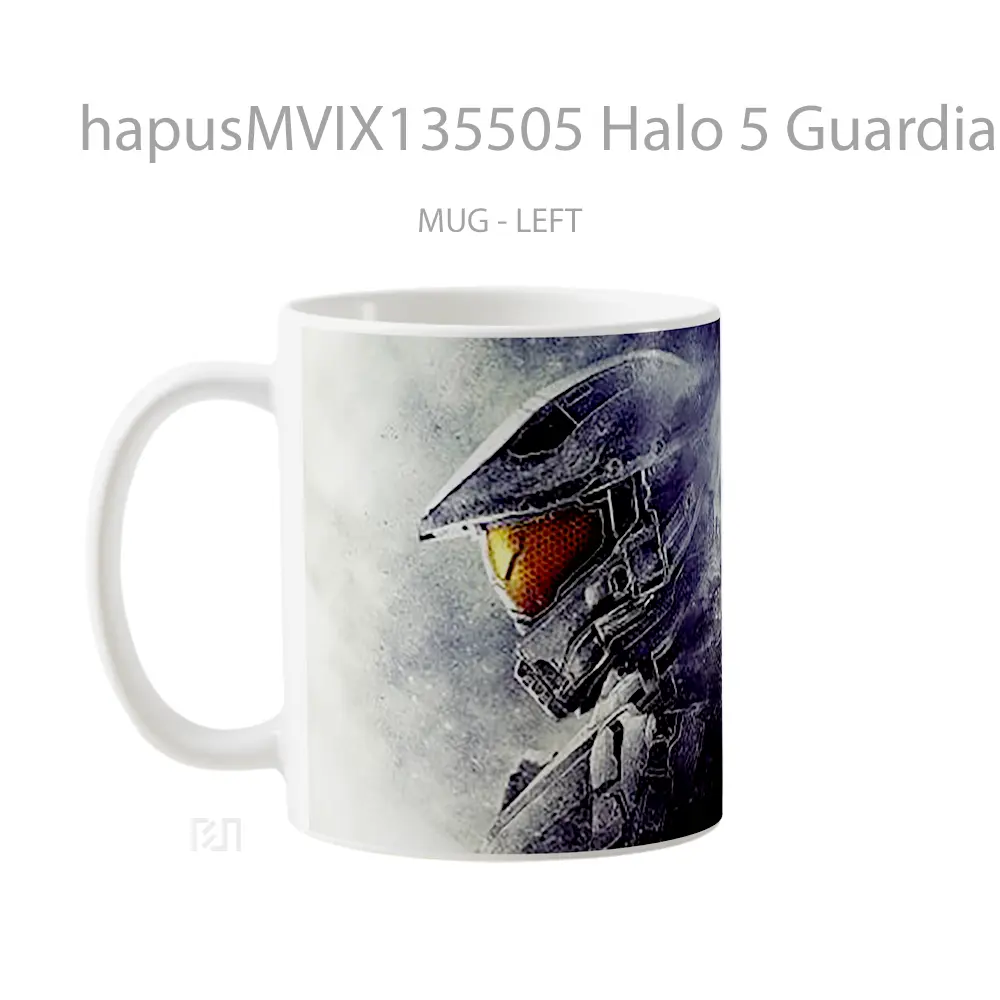Mug Halo 5 Guardians V2 Cangkir Gamer - All-side / Desain