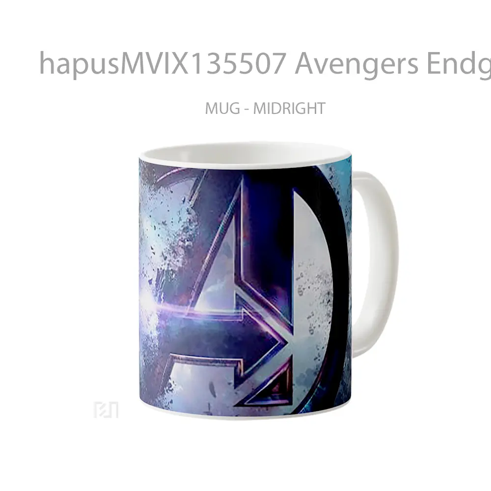 Mug Avengers Endgame V1 Gelas Superhero - All-side / Desain