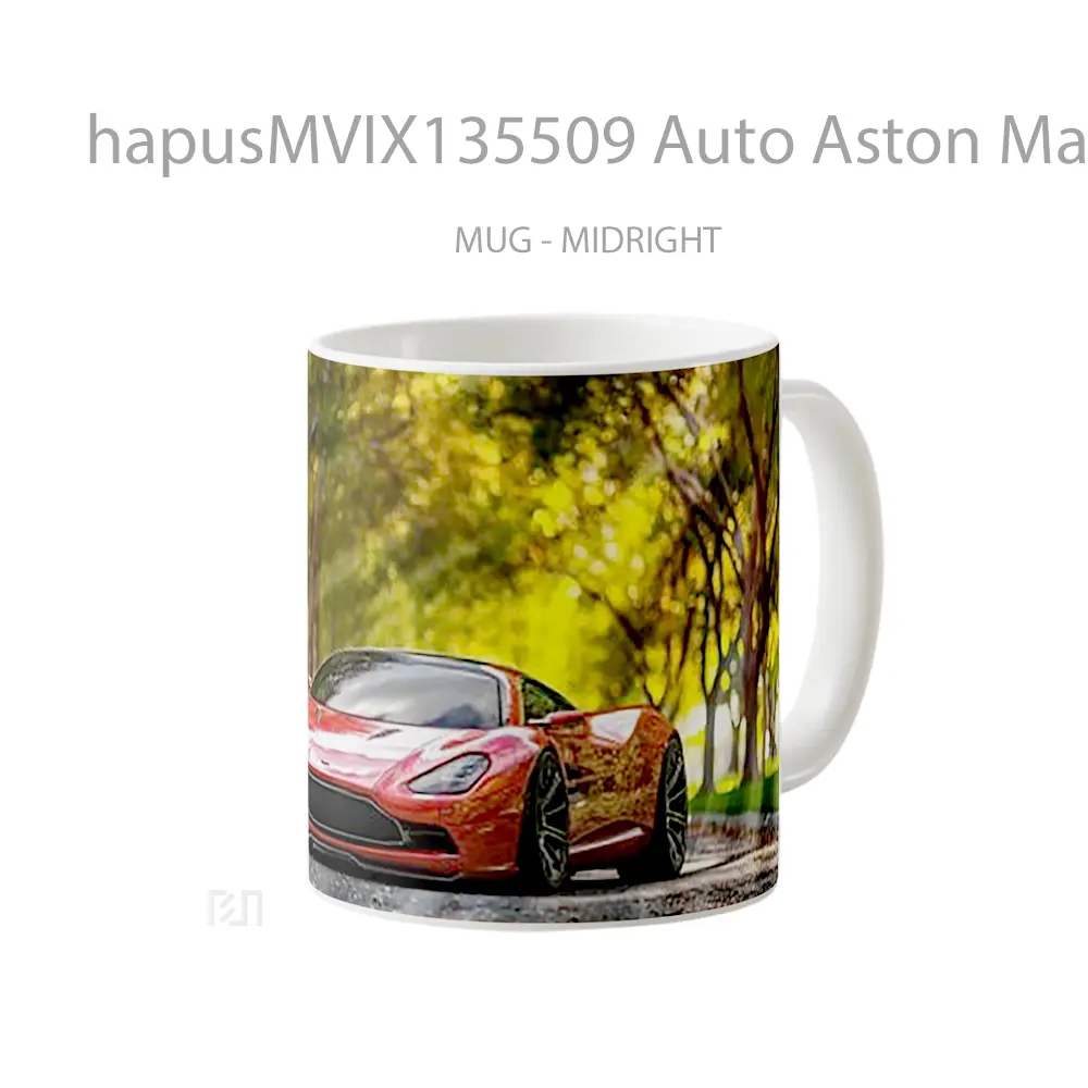Mug Auto Aston Martin Dbc Cangkir Mobil - All-side / Desain