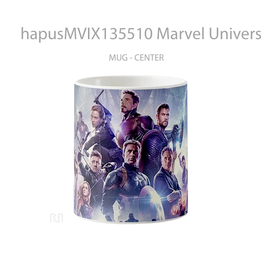 Mug Marvel Universe Avengers Endgame Gelas Superhero