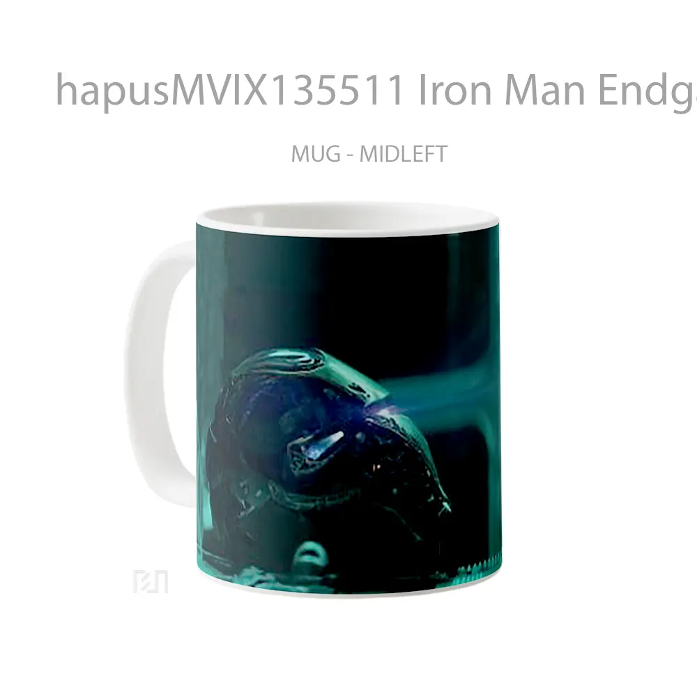 Mug Iron Man Endgame Gelas Superhero - All-side / Desain