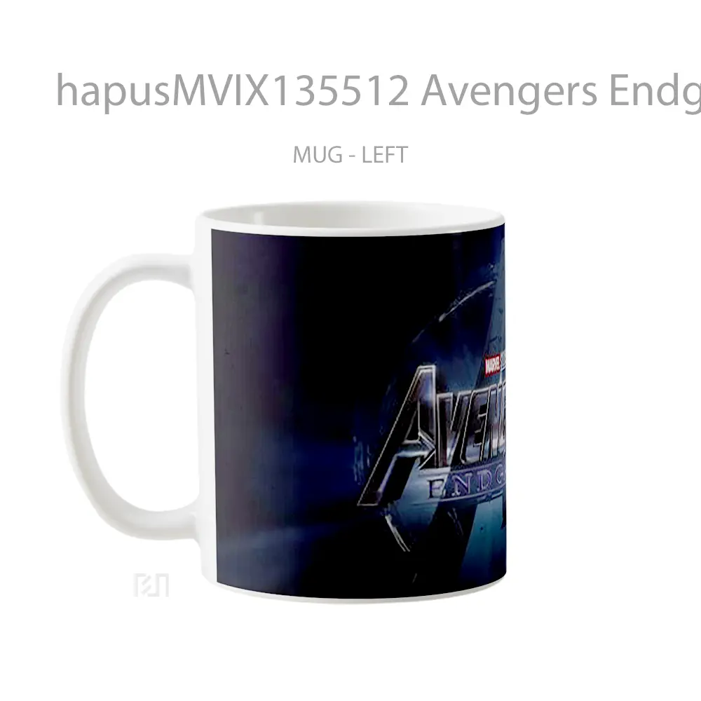 Mug Avengers Endgame Marvel Studios Gelas Superhero - All-side / Desain