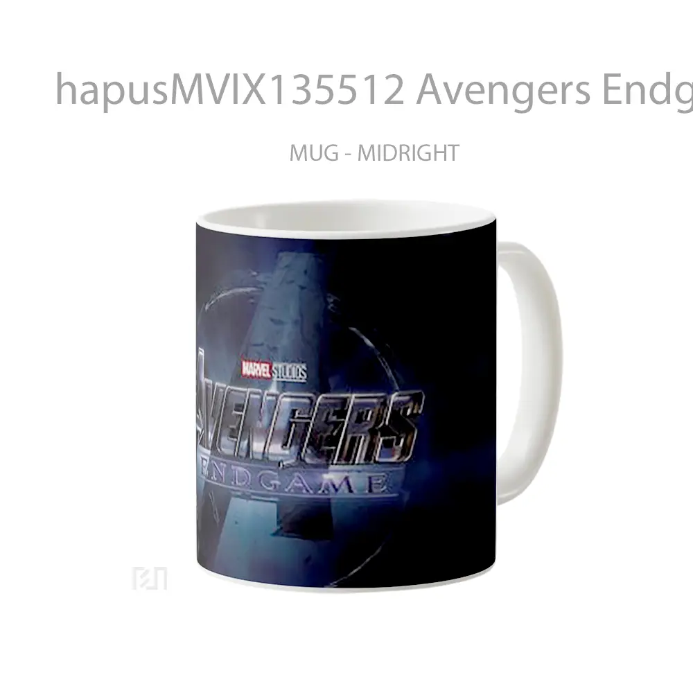 Mug Avengers Endgame Marvel Studios Gelas Superhero - All-side / Desain