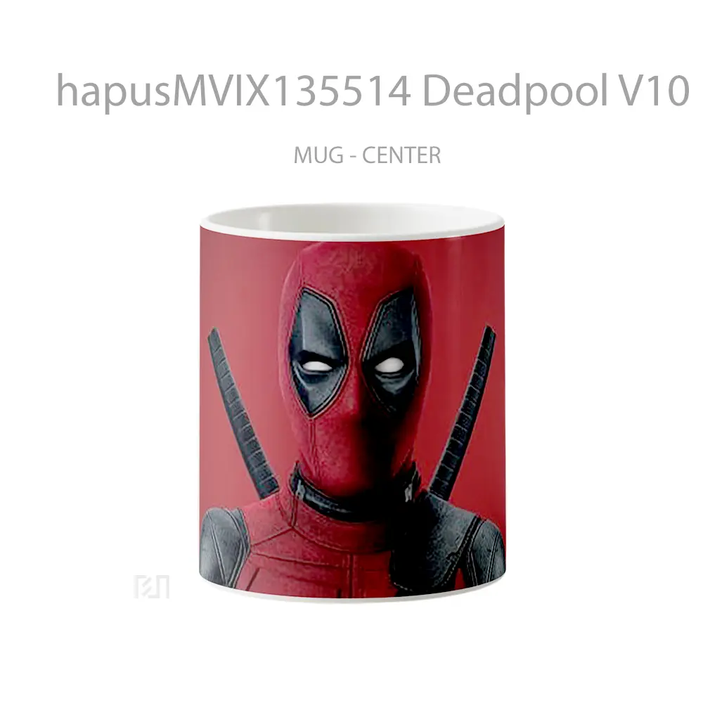 Mug Deadpool V10 Gelas Superhero