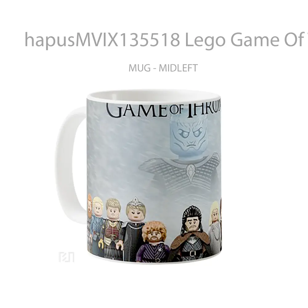 Mug Lego Game Of Thrones Cangkir Gamer - All-side / Desain