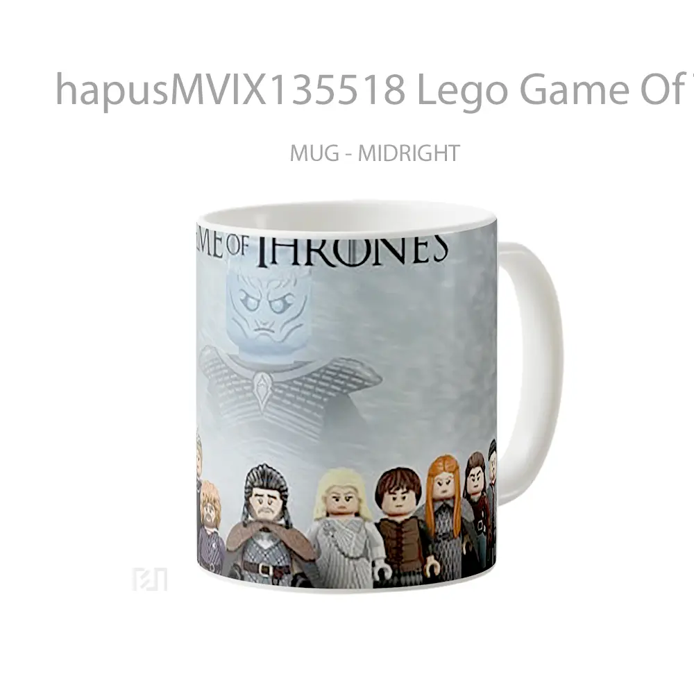 Mug Lego Game Of Thrones Cangkir Gamer - All-side / Desain