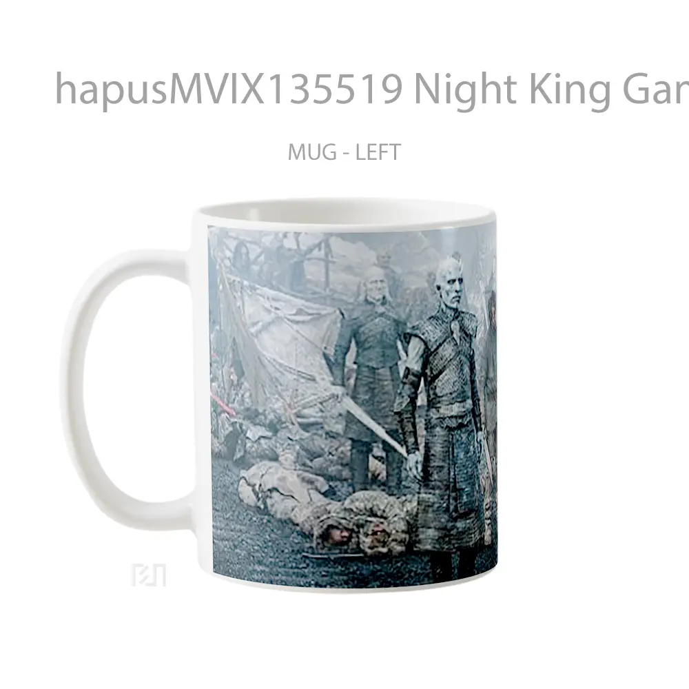 Mug Night King Game Of Thrones Cangkir Gamer - All-side / Desain