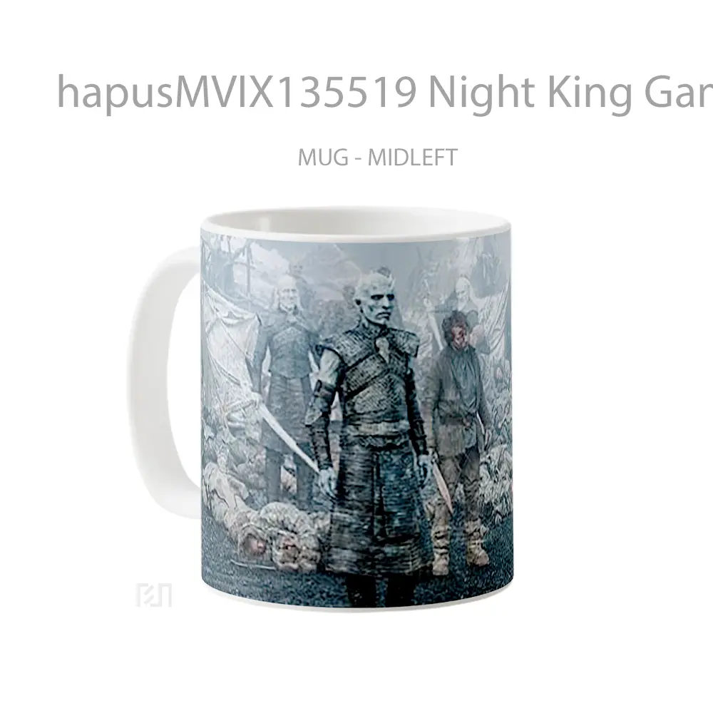 Mug Night King Game Of Thrones Cangkir Gamer - All-side / Desain