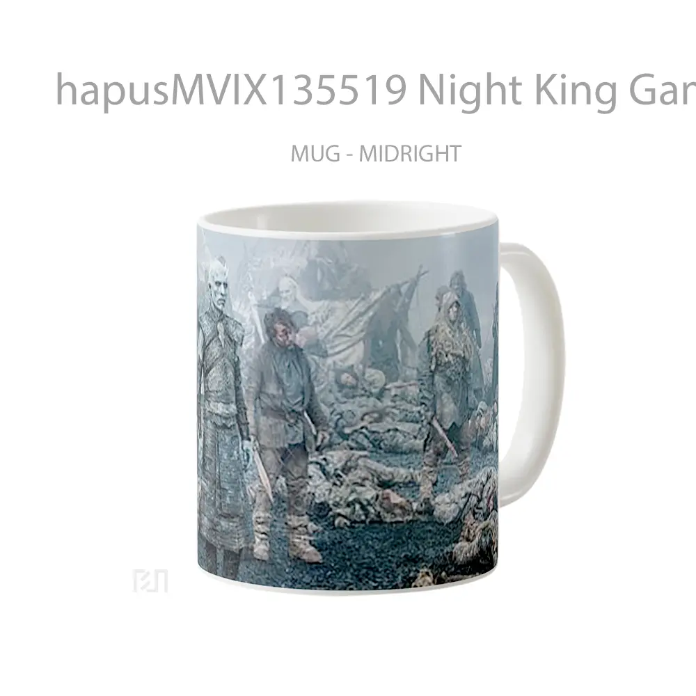 Mug Night King Game Of Thrones Cangkir Gamer - All-side / Desain