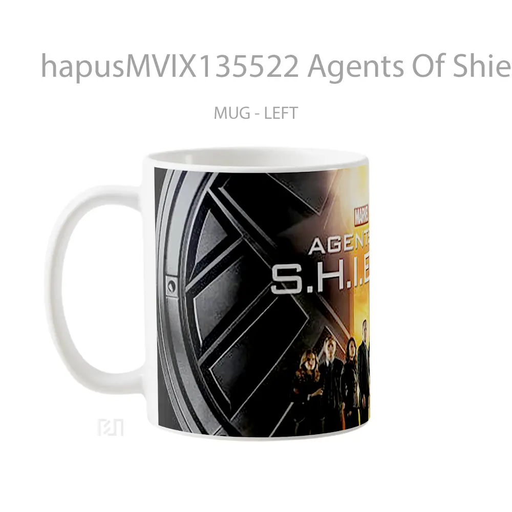 Mug Agents Of Shield Gelas Keramik Unik - All-side / Desain