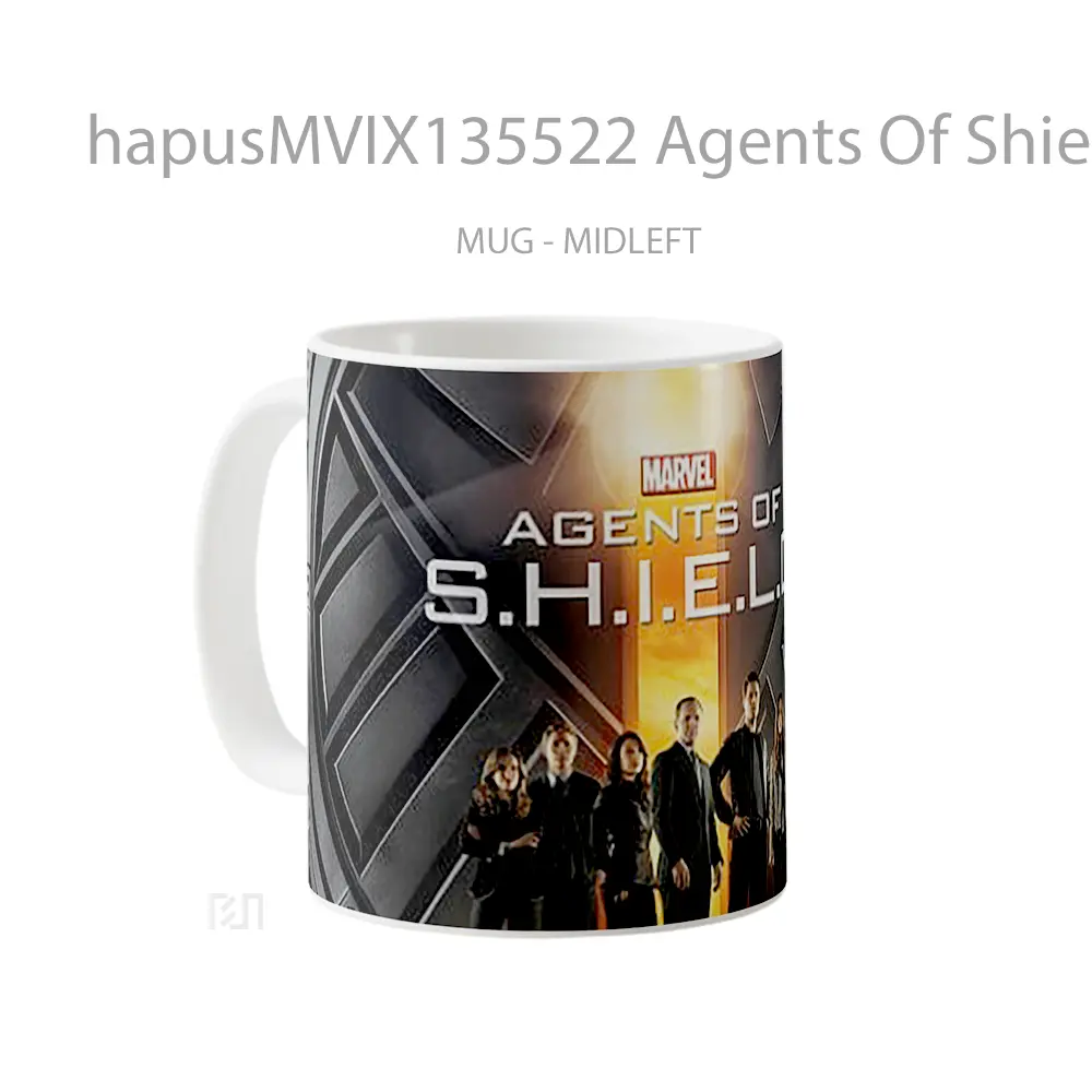 Mug Agents Of Shield Gelas Keramik Unik - All-side / Desain