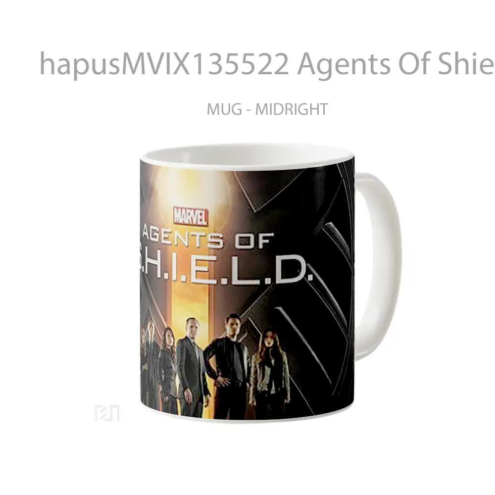 Mug Agents Of Shield Gelas Keramik Unik - All-side / Desain