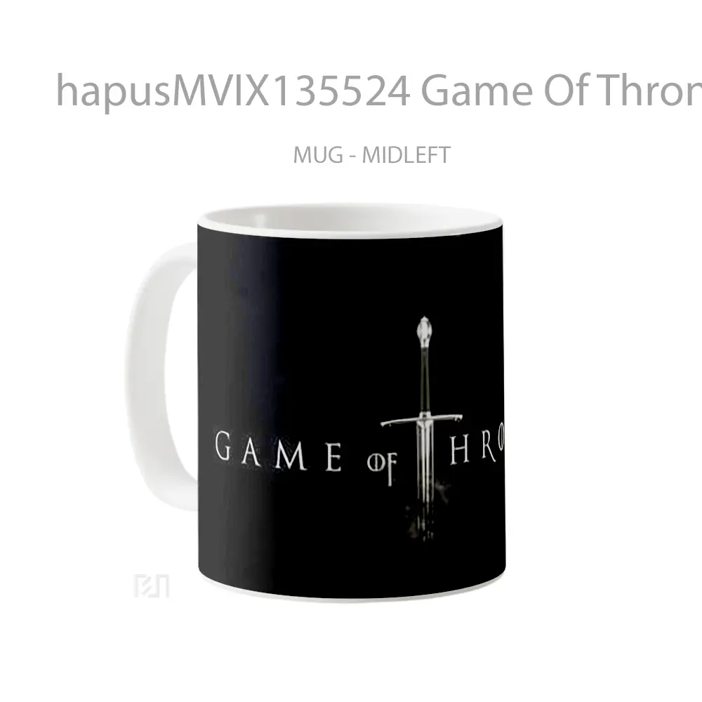 Mug Game Of Thrones V1 Cangkir Gamer - All-side / Desain