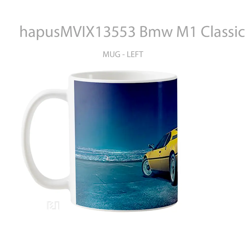 Mug Bmw M1 Classic Cangkir Mobil - All-side / Desain