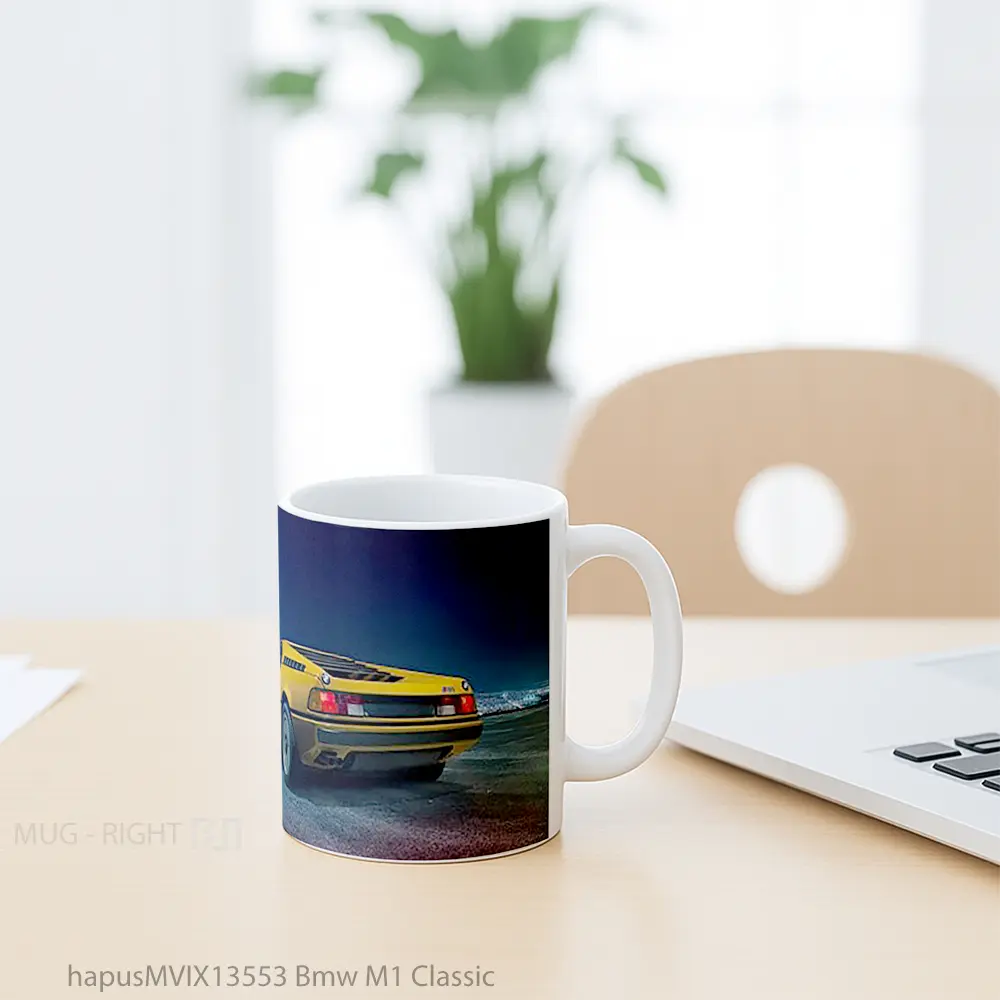 Mug Bmw M1 Classic Cangkir Mobil - All-side / Desain