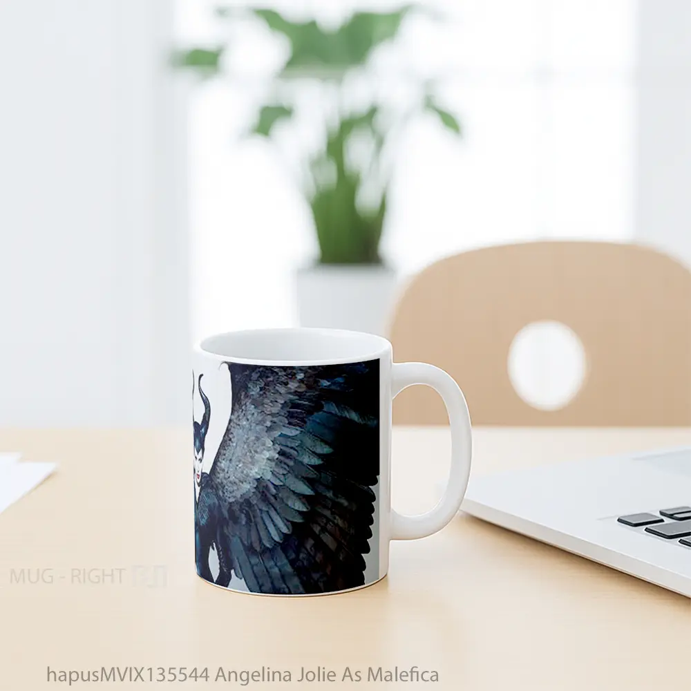 Mug Angelina Jolie As Malefica Gelas Selebriti - All-side / Desain