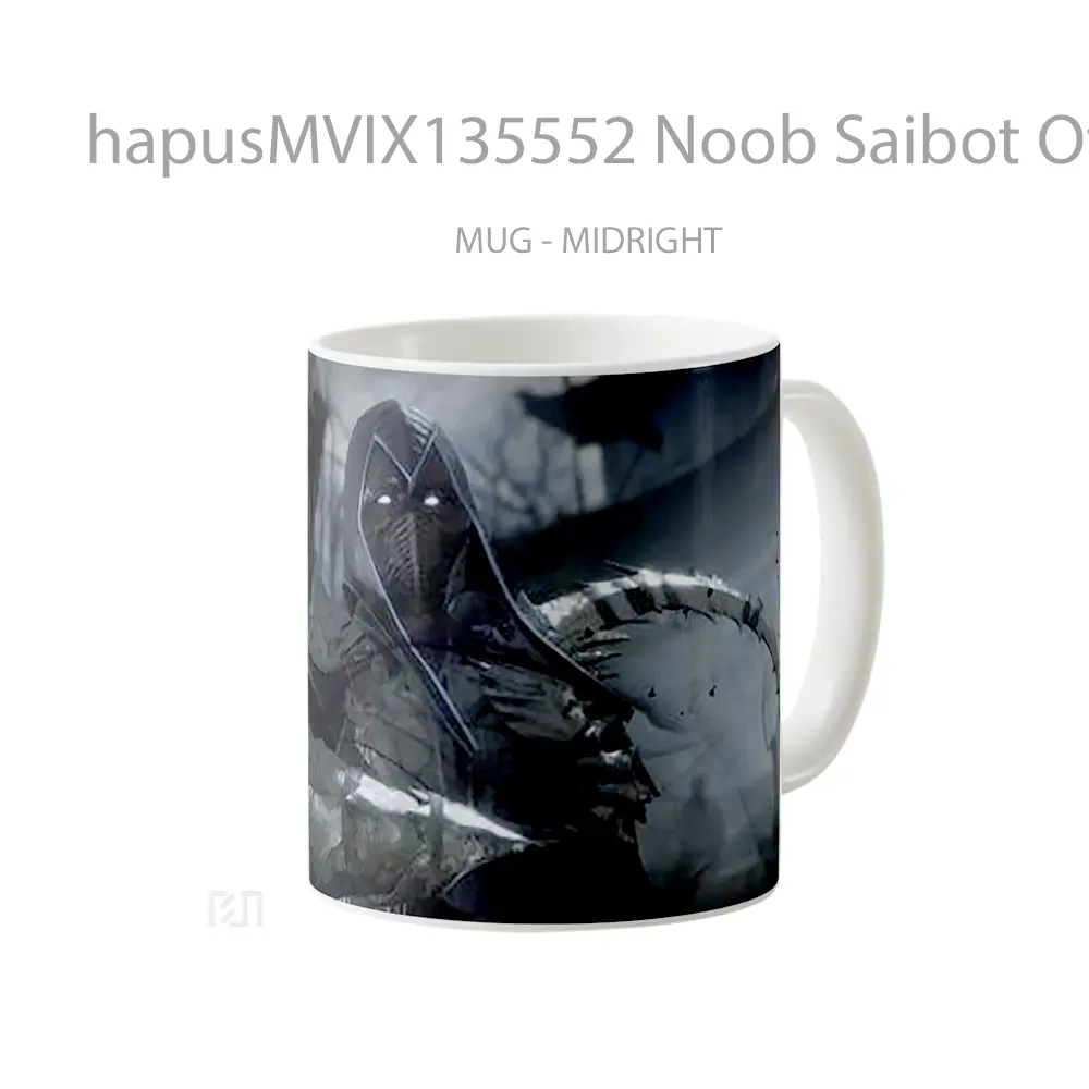 Mug Noob Saibot Of Mortal Kombat V1 Gelas Keramik Unik - All-side / Desain