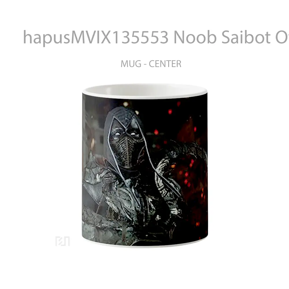 Mug Noob Saibot Of Mortal Kombat V2 Gelas Keramik Unik
